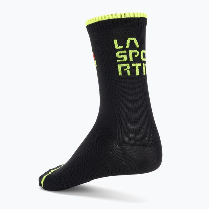 LaSportiva For Your Mountain чорапи за бягане жълто и черно 69R999720 2