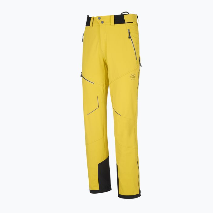 Мъжки софтшел панталони Excelsior на La Sportiva жълт L61723723 5