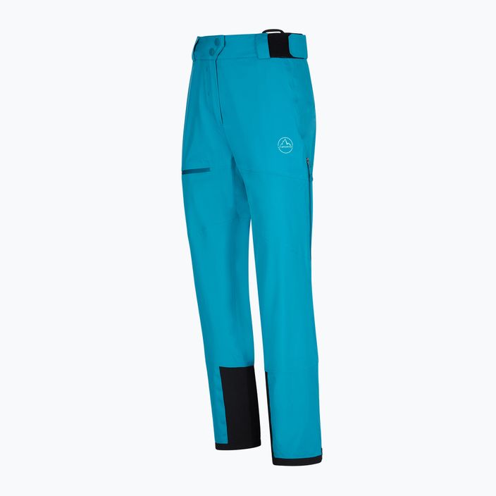 Дамски панталони за туризъм La Sportiva Firestar Evo Shell сини с мембрана M25635635