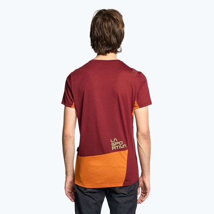 Мъжка риза за катерене La Sportiva Grip orange-red N87208320 2