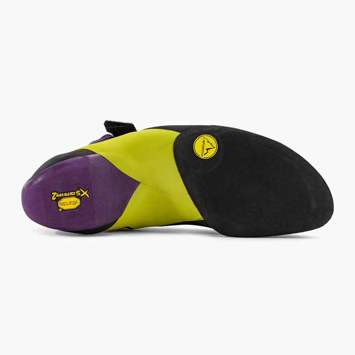Мъжка обувка за катерене La Sportiva Python в черно и лилаво 20V500729 5