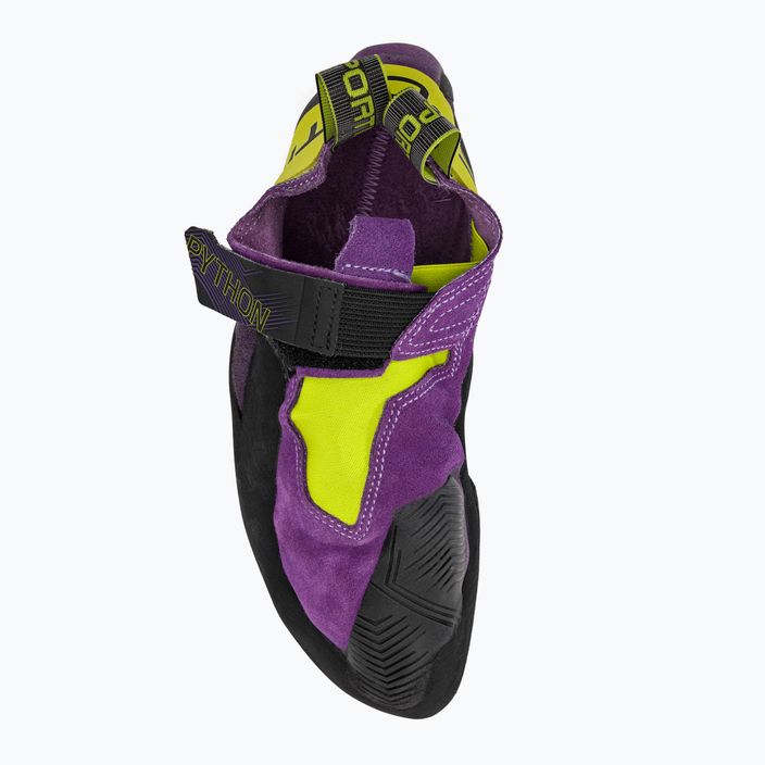 Мъжка обувка за катерене La Sportiva Python в черно и лилаво 20V500729 6