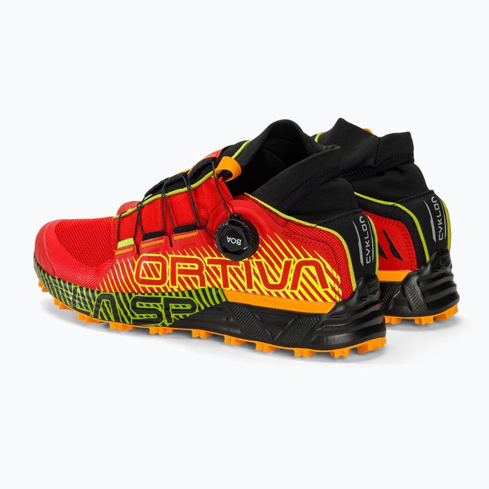 Мъжки обувки за бягане Cyclone sunset/lime punch на La Sportiva 3