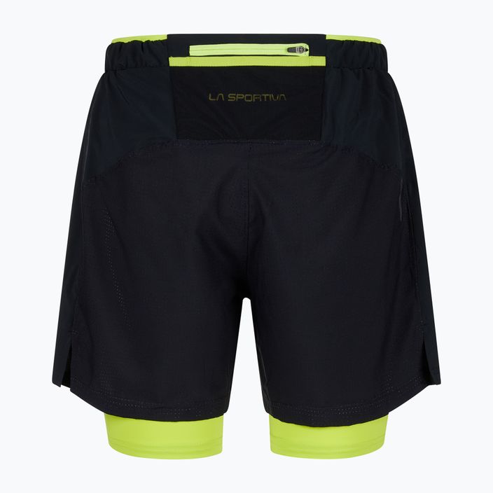 Мъжки къси панталони за бягане La Sportiva Trail Bite black/yellow P79999729 6