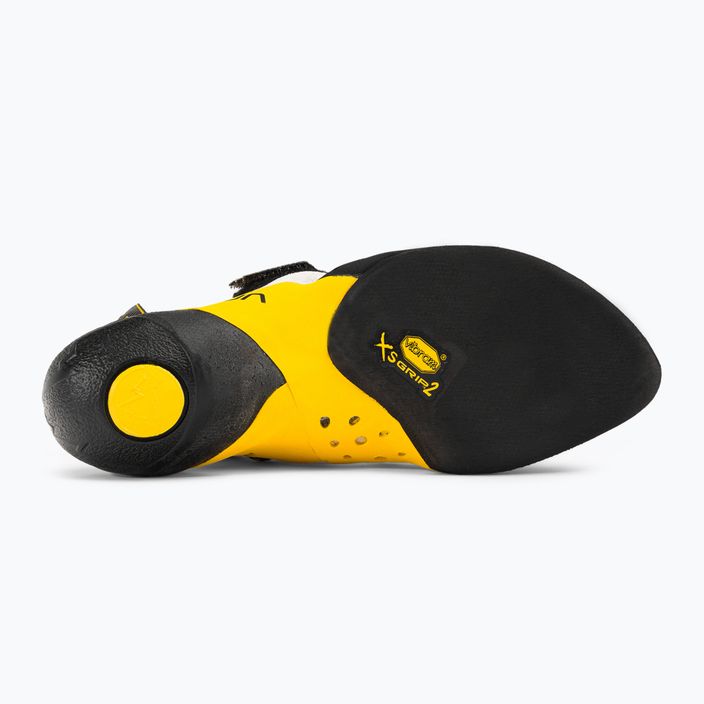 Мъжки обувки за катерене La Sportiva Solution в бяло и жълто 20G000100 5
