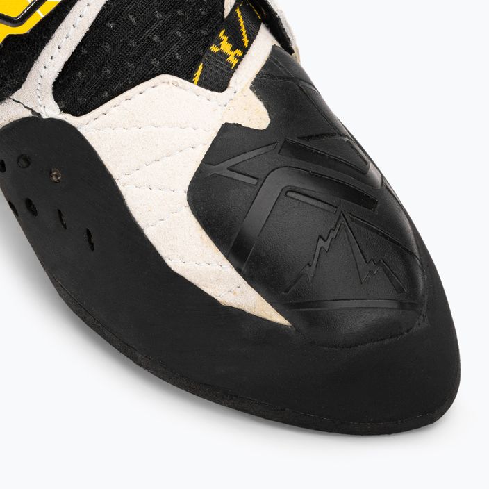 Мъжки обувки за катерене La Sportiva Solution в бяло и жълто 20G000100 7