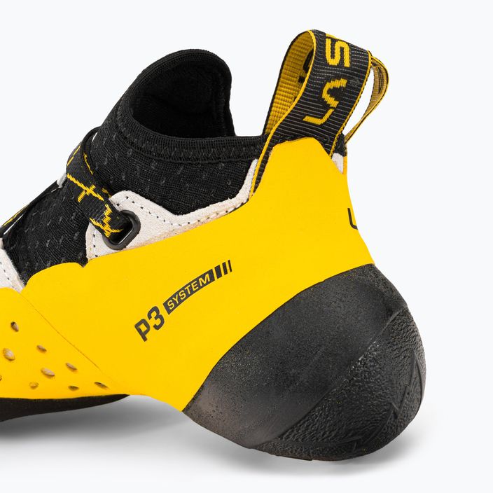 Мъжки обувки за катерене La Sportiva Solution в бяло и жълто 20G000100 10