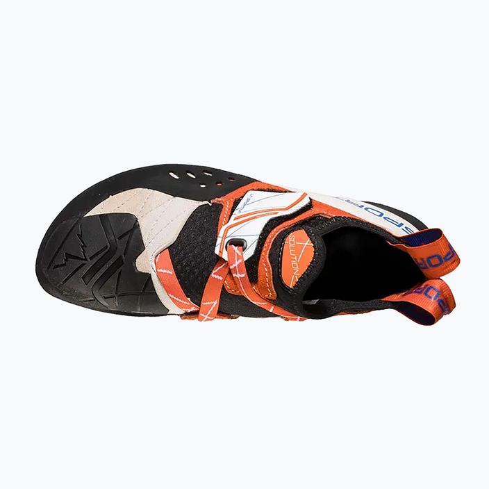 La Sportiva мъжка обувка за катерене Solution white-orange 20H000203 15