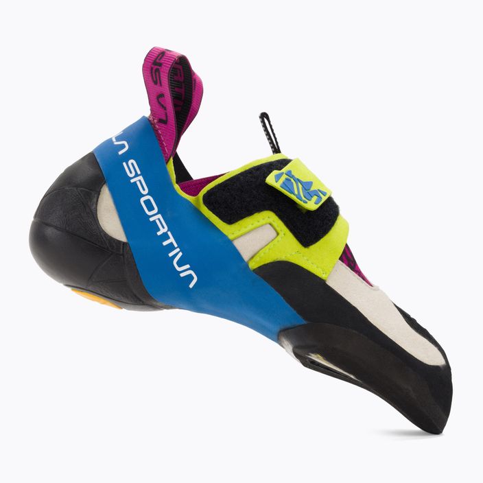 La Sportiva дамски обувки за катерене Skwama apple green/cobalt blue 2