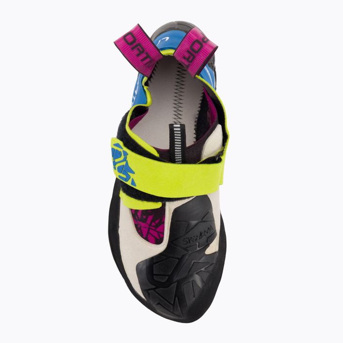 La Sportiva дамски обувки за катерене Skwama apple green/cobalt blue 6