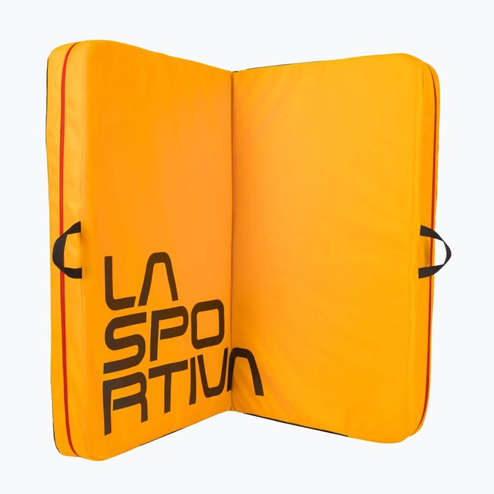 La Sportiva Laspo Crash Pad постелка за боулдър черна/жълта 3