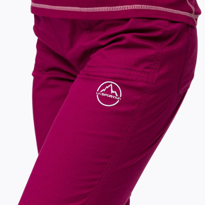 Дамски панталони за катерене La Sportiva Itaca red O37502405B 4