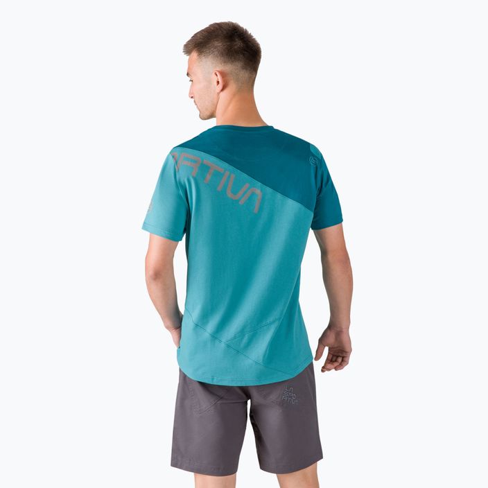 Мъжка тениска за катерене La Sportiva Float blue N00624623 3