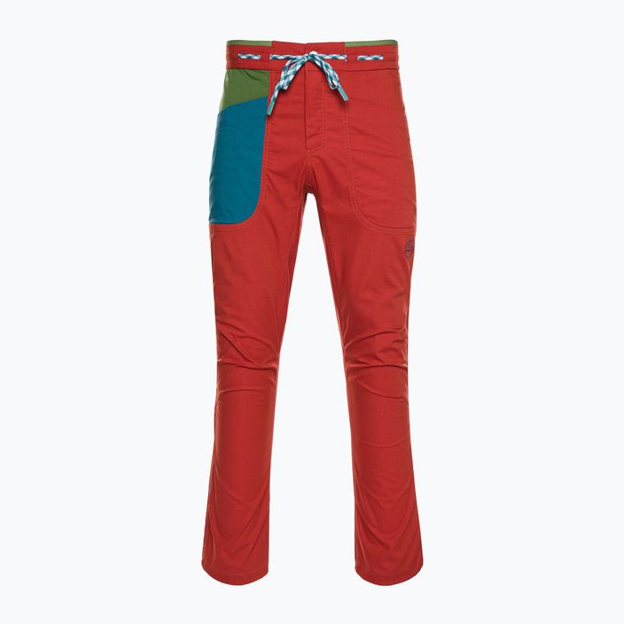Мъжки панталони за катерене La Sportiva Fuente червени N69313718