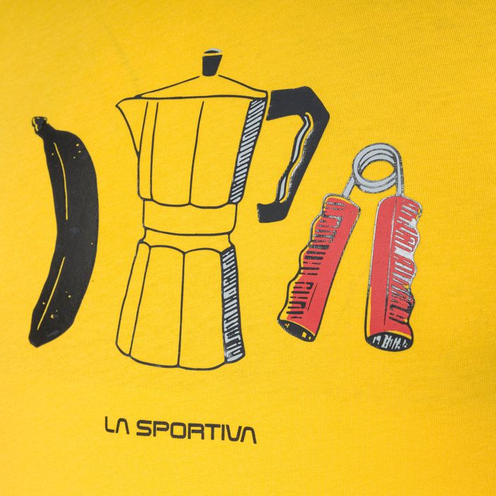 La Sportiva мъжка риза за катерене Закуска жълта H32100100 3