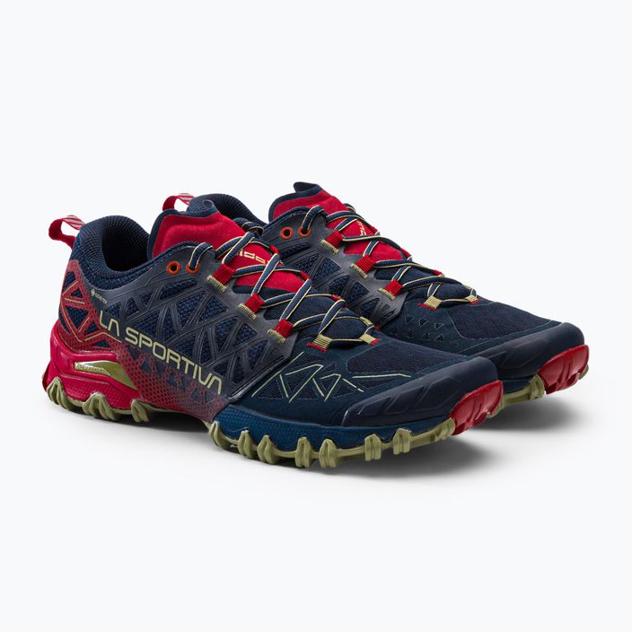 Мъжки обувки за бягане La Sportiva Bushido II GTX в тъмносиньо и червено 46Y629317 5