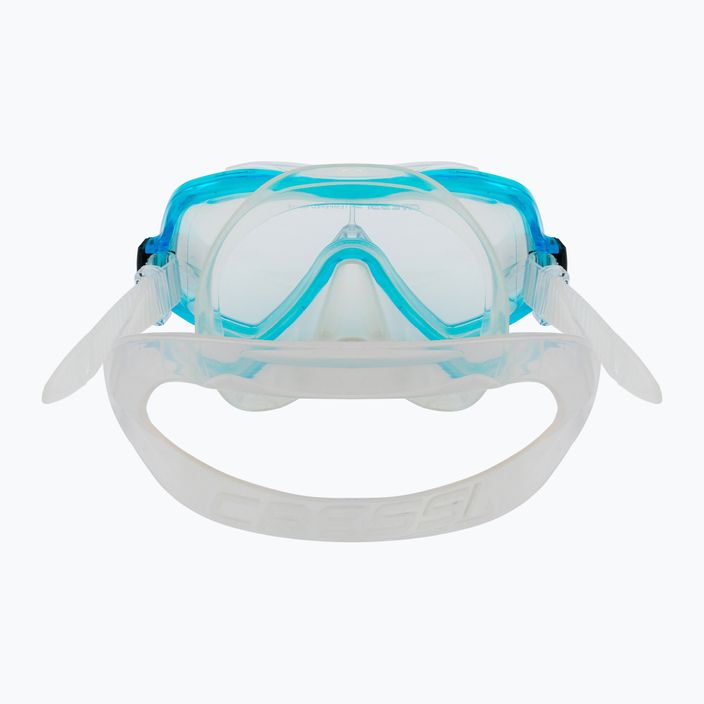 Комплект за гмуркане Cressi Rondinella Bag маска + шнорхел + плавници син CA189235 9