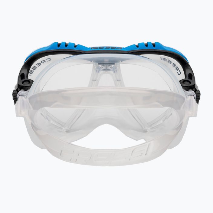 Комплект за гмуркане Cressi Matrix + Gamma маска + шнорхел син DS302501 5