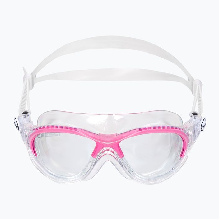 Детска маска за плуване Cressi Mini Cobra розова DE202040 2