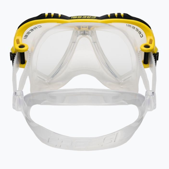 Комплект за гмуркане Cressi Matrix + Gamma маска + шнорхел жълт DS302504 5