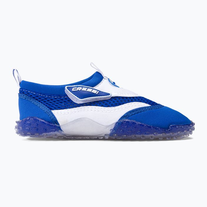 Детски обувки за вода Cressi Coral в бяло и синьо VB945024 2