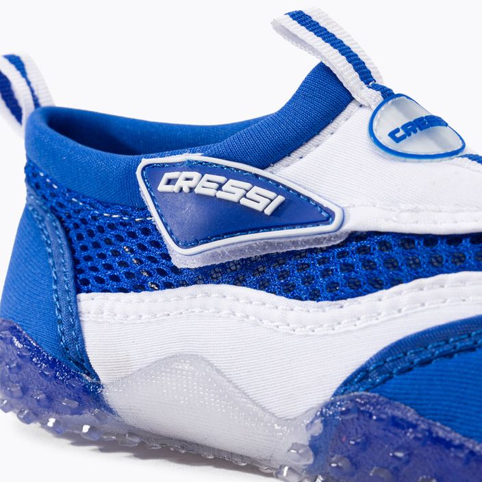 Детски обувки за вода Cressi Coral в бяло и синьо VB945024 7