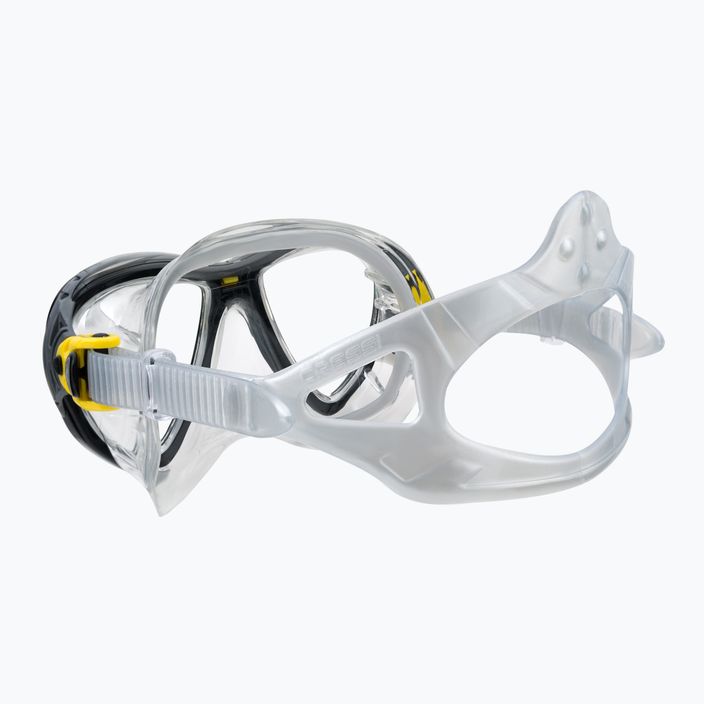 Cressi Big Eyes Evolution маска за гмуркане жълта DS340010 4