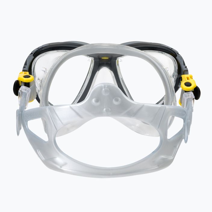 Cressi Big Eyes Evolution маска за гмуркане жълта DS340010 5