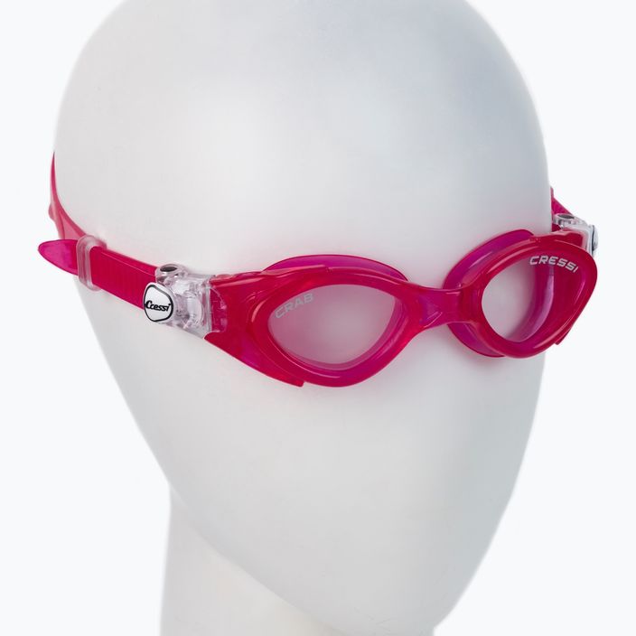 Детски очила за плуване Cressi Crab pink DE203140