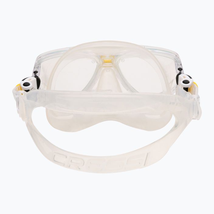 Комплект за гмуркане Cressi Marea + маска Gamma + шнорхел жълт/цвят DM1000051 5