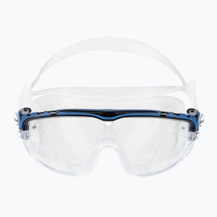 Cressi Skylight прозрачна/черна синя маска за плуване DE203320 2