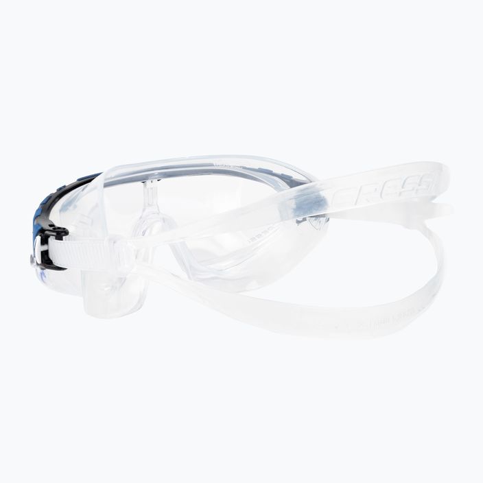 Cressi Skylight прозрачна/черна синя маска за плуване DE203320 4