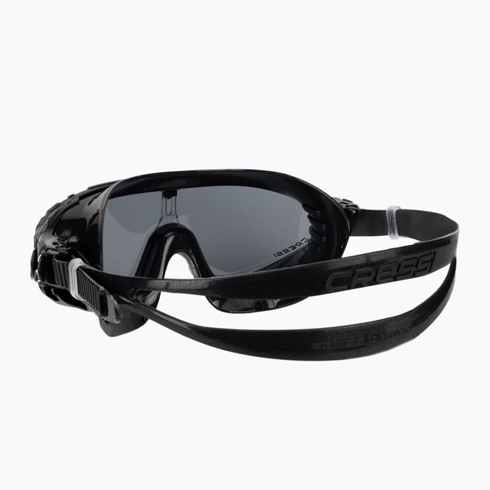 Cressi Skylight черна/черна маска за плуване с пушек DE203450 4