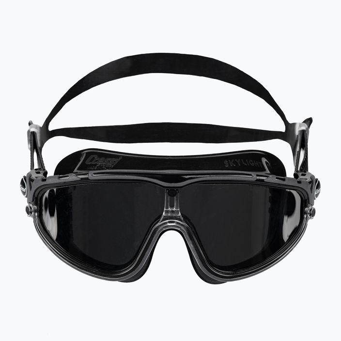 Cressi Skylight черна/черна сива огледална маска за плуване DE2034750 2