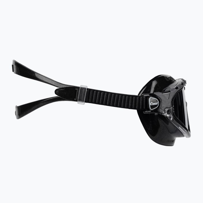 Cressi Skylight черна/черна сива огледална маска за плуване DE2034750 3