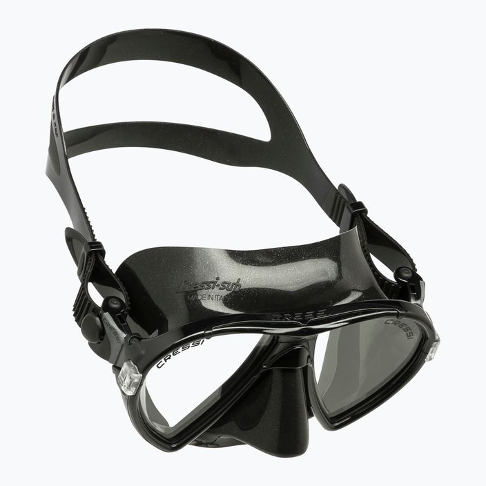 Комплект за гмуркане Cressi Ocean mask + Gamma snorkel black WDM1000125 2