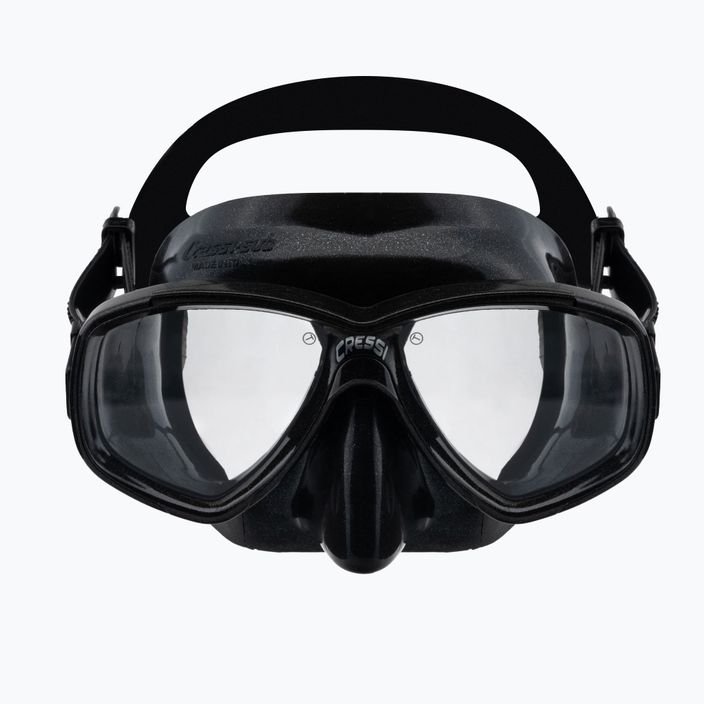 Комплект за гмуркане Cressi Pluma Bag маска + шнорхел + плавници черен CA179535 6