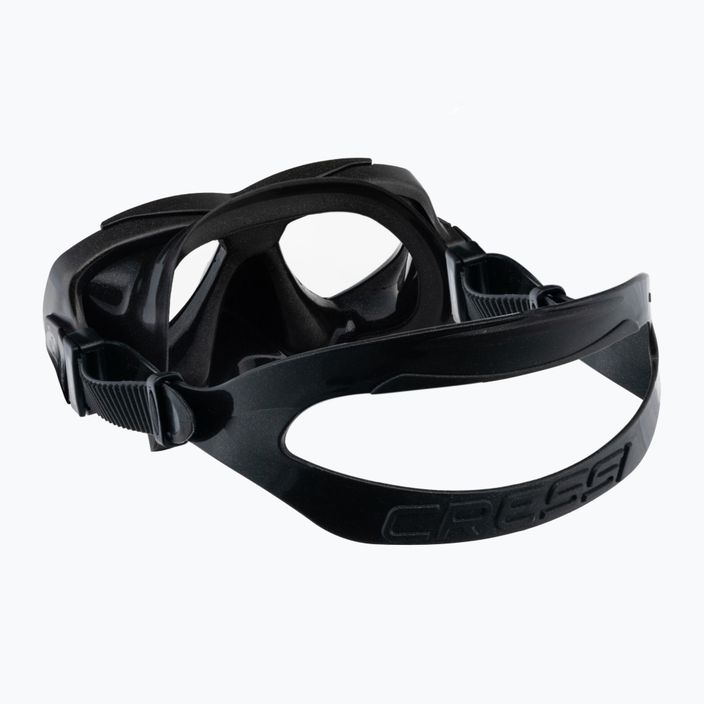 Комплект за гмуркане Cressi Pluma Bag маска + шнорхел + плавници черен CA179535 8