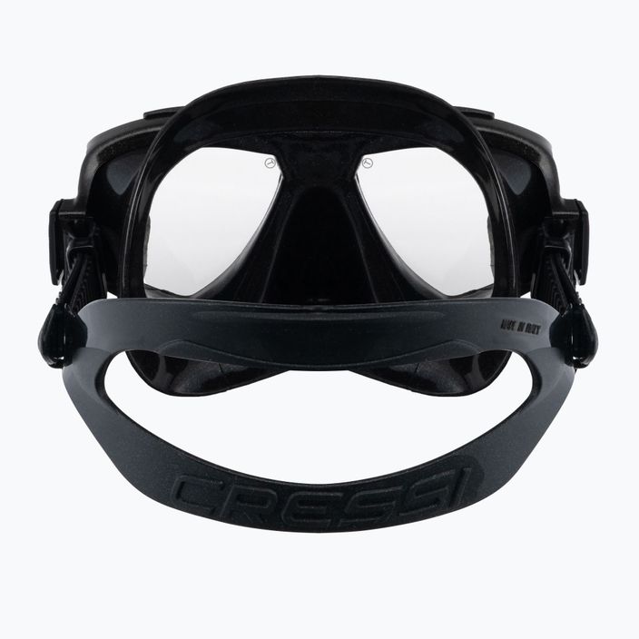 Комплект за гмуркане Cressi Pluma Bag маска + шнорхел + плавници черен CA179535 9