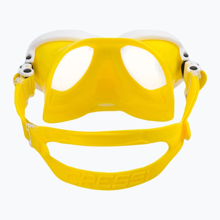 Детска маска за гмуркане Cressi Marea жълта DN284010 5