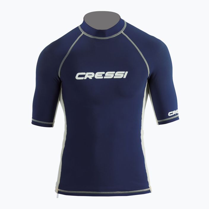 Мъжка банска риза Cressi Rashguard тъмно синя 3