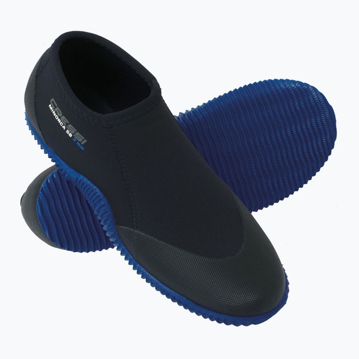 Cressi Minorca Shorty 3mm черни и тъмносини неопренови обувки XLX431302 9