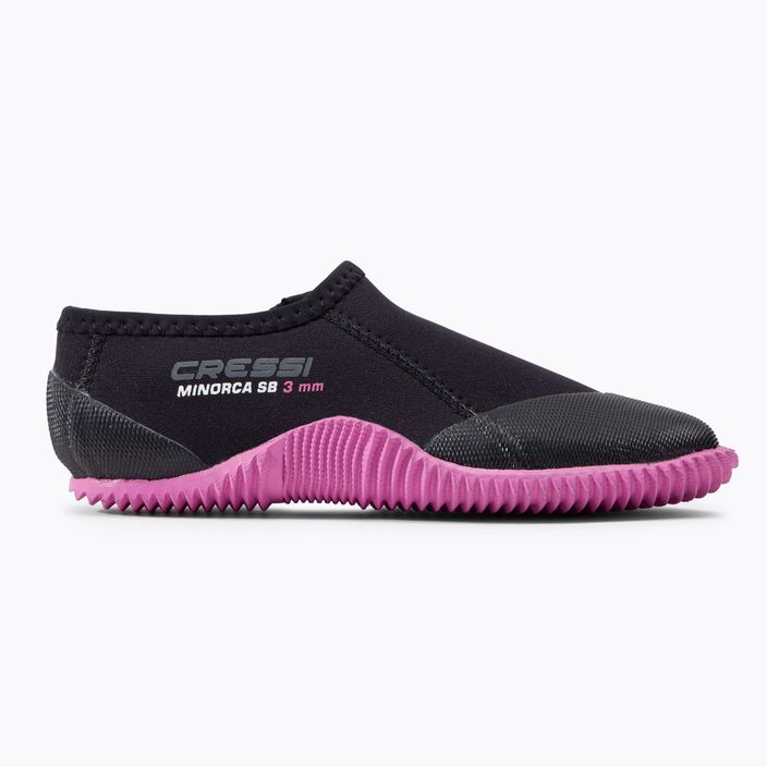 Cressi Minorca Shorty 3mm черни/розови неопренови обувки XLX431400 2