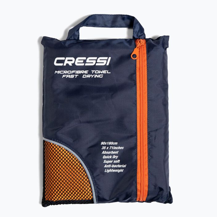 Кърпа от микрофибър Cressi Fast Drying orange XVA870085 5