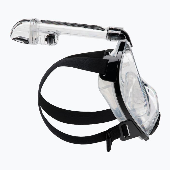 Cressi Duke Dry пълнолицева маска за гмуркане с шнорхел черна XDT000050 3