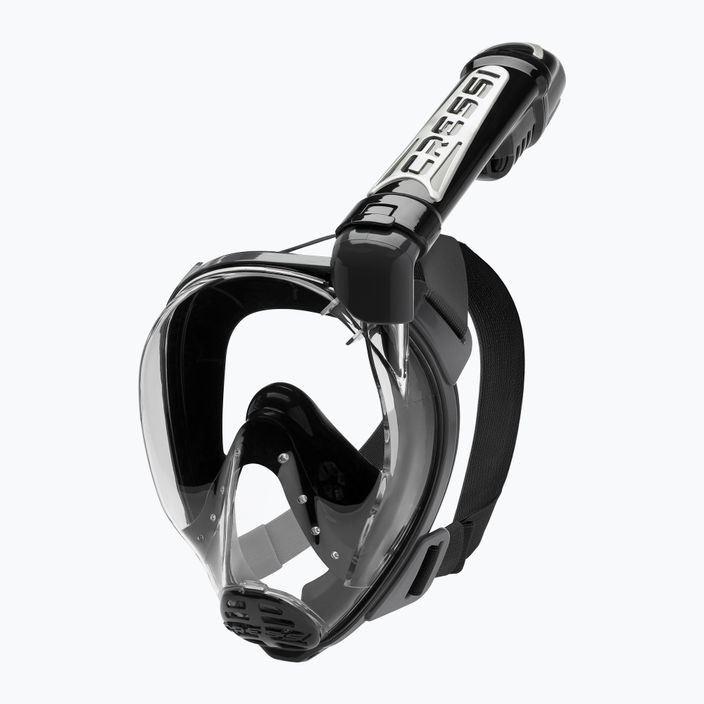 Cressi Duke Dry пълнолицева маска за гмуркане с шнорхел черна XDT005050 7