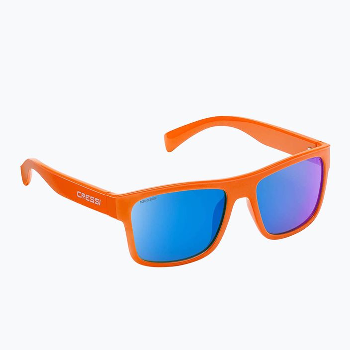 Cressi Spike оранжеви/сини огледални слънчеви очила XDB100552 5