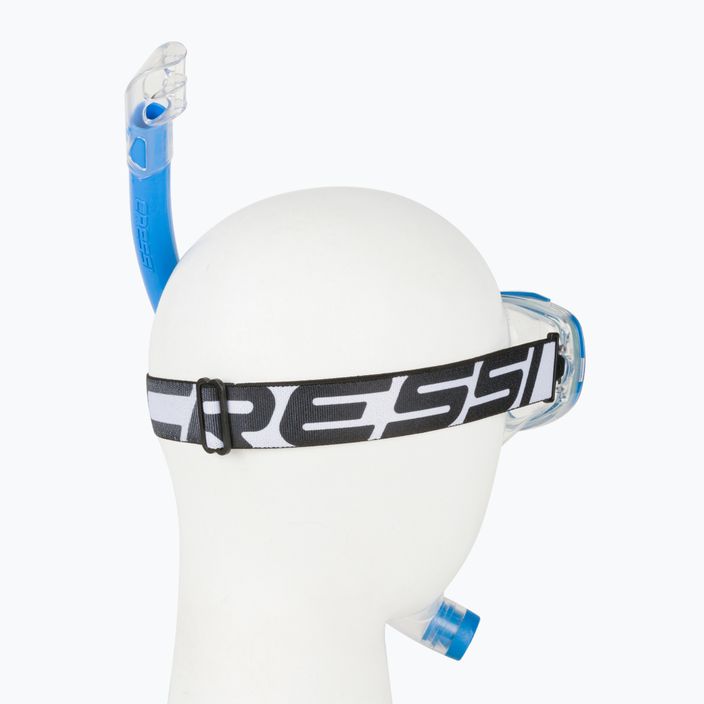 Детски комплект за гмуркане с шнорхел Cressi Estrella JR маска + шнорхел Връх син DM350020 3