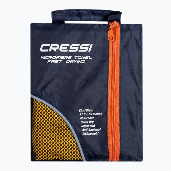 Cressi бързосъхнеща кърпа жълта XVA880 5
