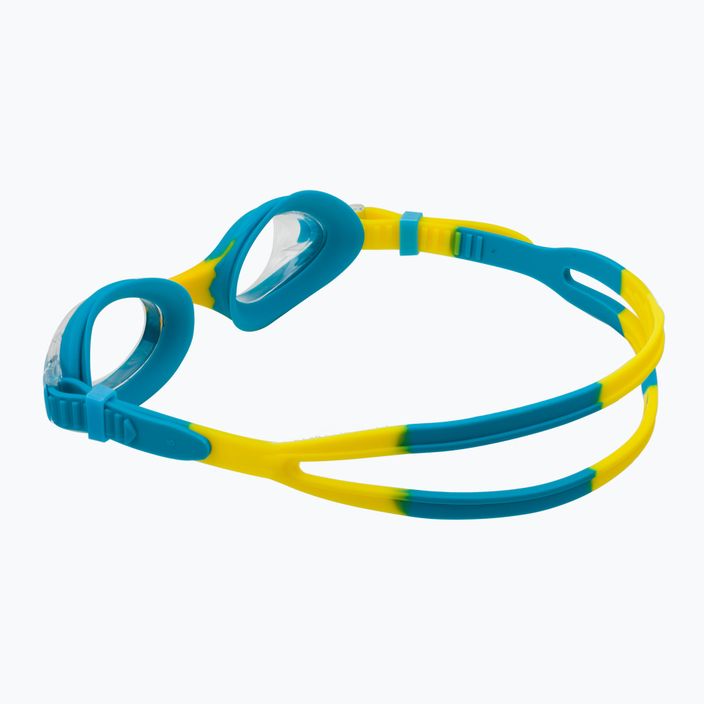 Детски очила за плуване Cressi Dolphin 2.0 синьо и жълто USG010210 4